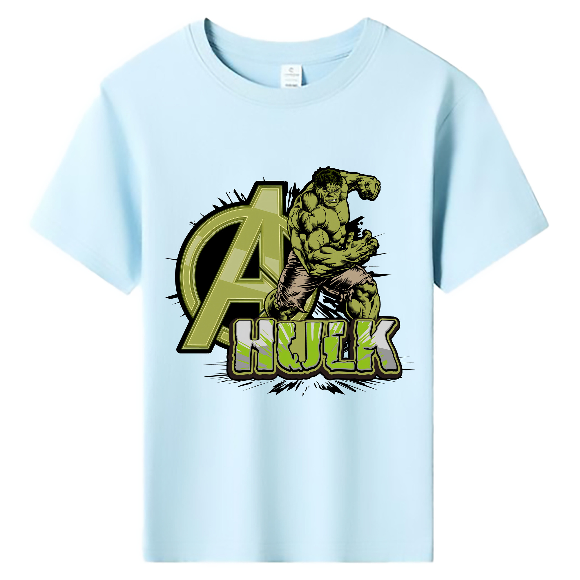 （画像用） アベンジャーズ The Avengers 綿100％キッズTシャツ（フロントプリント）